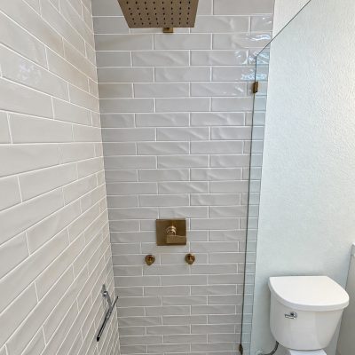 Walk-in shower remodel in Houston, TX