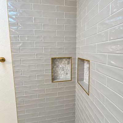 Modern bathroom renovation in Houston, TX