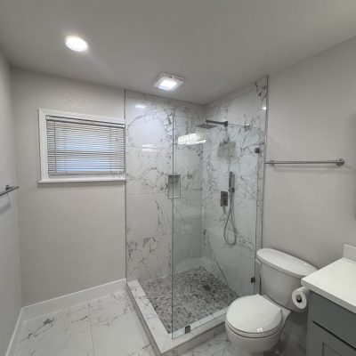 Custom bathroom renovation in Houston, TX