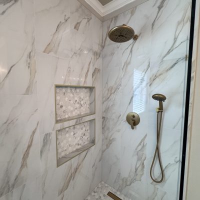 Walk-in shower remodel in Houston, TX