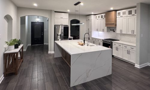 Modern kitchen remodel in Houston, TX
